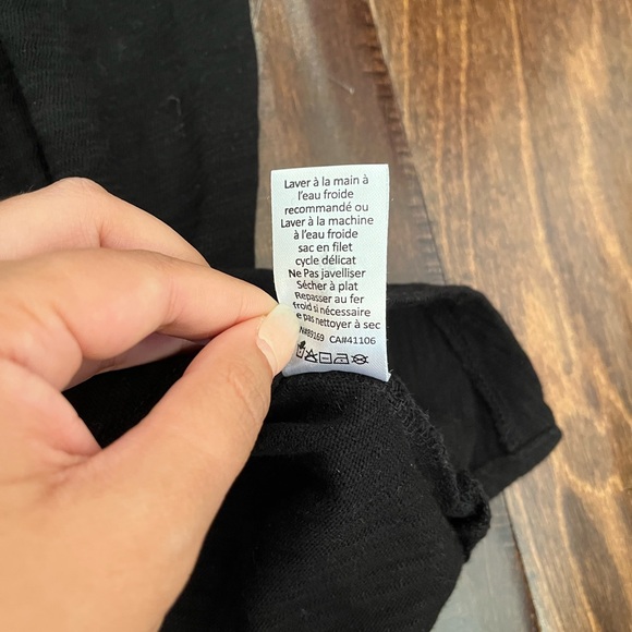 ATM Anthony Thomas Melillo Schoolboy Cotton Slub Short Sleeve Black Size Small - Picture 8 of 9